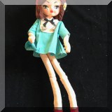 Y08. Worlds Fair doll. 13” - $74 